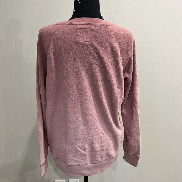 American Eagle Jegging Fit Sweatshirt - Mauve Pink - Size XS-LOOSE FIT - Picture 3 of 3